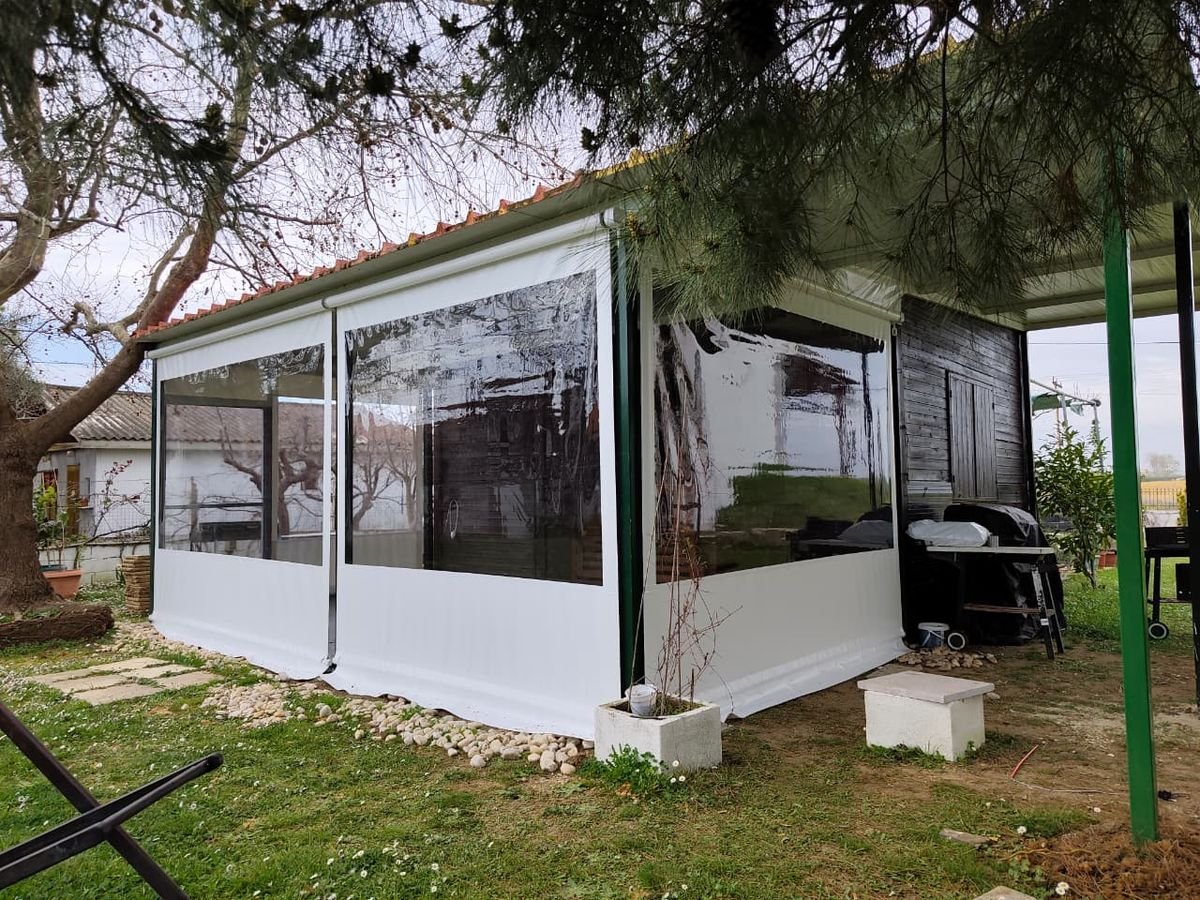 Κλείσιμο βεράντας με ζελατίνα